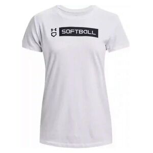 Ladies Under Amour Softball Tee